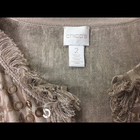 Chico’s Lightweight Animal Print Jacket - Picture 3 of 10